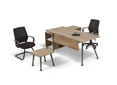 Kompletní kancelářský set nábytku - stoly kancelářské nábytek stolek design