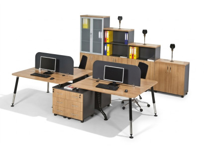 Großer Schreibtisch Luxus Büromöbel Chef Computerschreibtisch Design