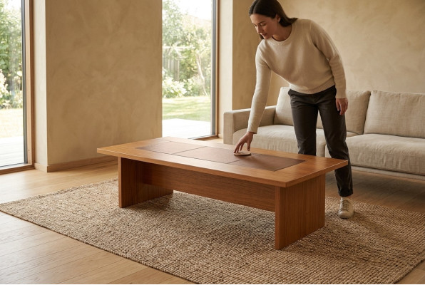 Kancelářský stůl Konferenční stůl Hnědý Vybavení Design Konferenční stůl 240x120