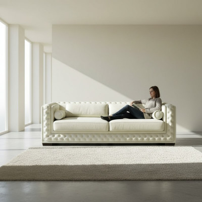 Chesterfield Ledersofa Sofa 3 Sitzer Sofas Couchen Chesterfield Leder