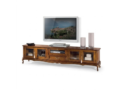 Exklusive Möbel Klassischer Stil Holz luxuriös TV-Ständer Lowboard