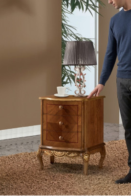 Klassische Elegante Wohnzimmer Kommode Holz Möbel Schubladen Design