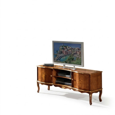 Klassischer RTV Echtholz TV-Ständen Wohnzimmer Designer Möbel Stilvoll