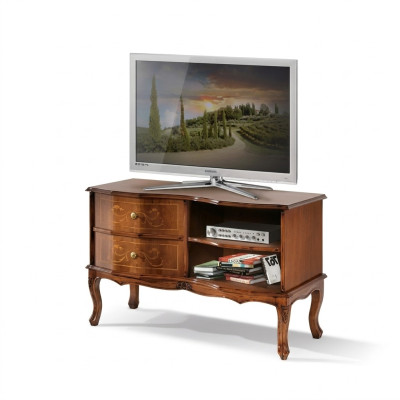 Klassischer Designer TV-Ständer Luxus Sideboard Lowboard Wohnzimmer Braun