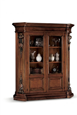 Massivholz Braunes Bücherregal Wohnzimmer Möbel Braun Luxus Schrank