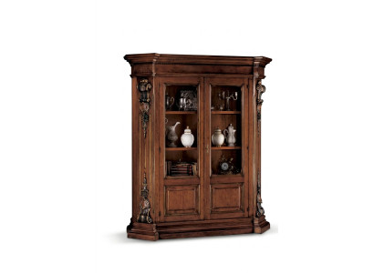 Massivholz Braunes Bücherregal Wohnzimmer Möbel Braun Luxus Schrank