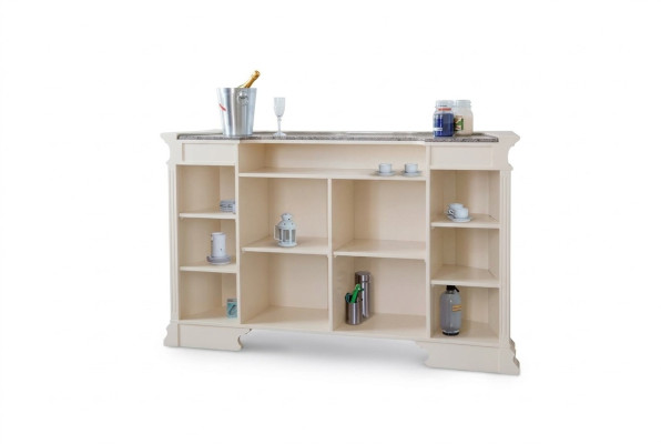 Bartisch Beige Bartheke Barhaus Bartheke Klassischer Stil Bartheke   Translate to Czech:   Barevný baru Bar Bar domu Bar Theke Klasický styl Bar Theke