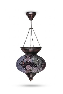 Kronleuchter Lampen Deckenleuchter Lüster Deckenlampe Glas Silber Neu