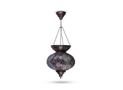 Kronleuchter Lampen Deckenleuchter Lüster Deckenlampe Glas Silber Neu