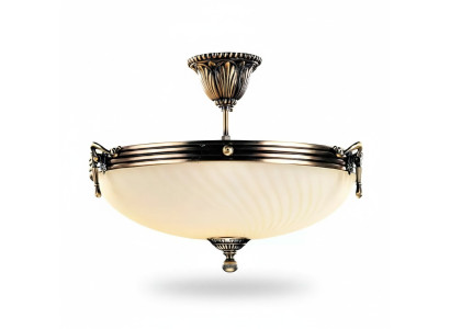 Lustre Luster Moderní stropní lampa zlaté sklo lampy
