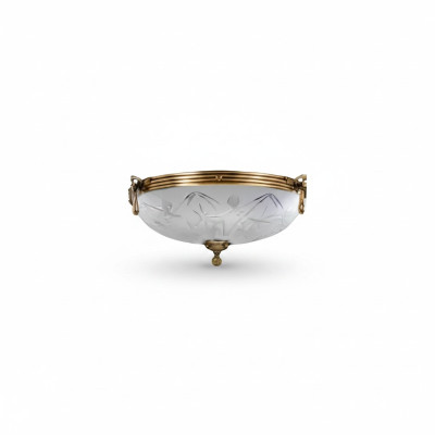 Lüster Deckenlampe Deckenleuchter Grau Lampe Kronleuchter Glas Gold