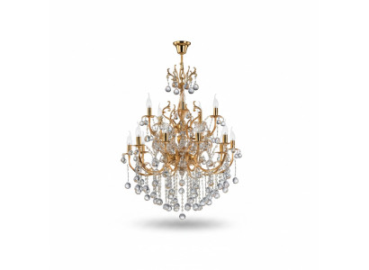 Lustrové lustry luxusní stropní lustry stropní lampy lustry zlato krystalem 75x125