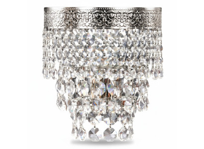 Nástěnná lampa stropní lampa stropy Lustr Stěnové lampy Kovový křišťál Stříbro