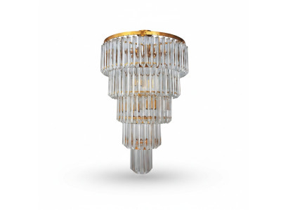 Náhradní lampa Stropní lustr Luxus Zlatý Lustr Krystalový Umění