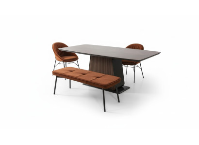Esstisch Esszimmertisch Tisch Esszimmer Essecke Holz Modern Braun Tische