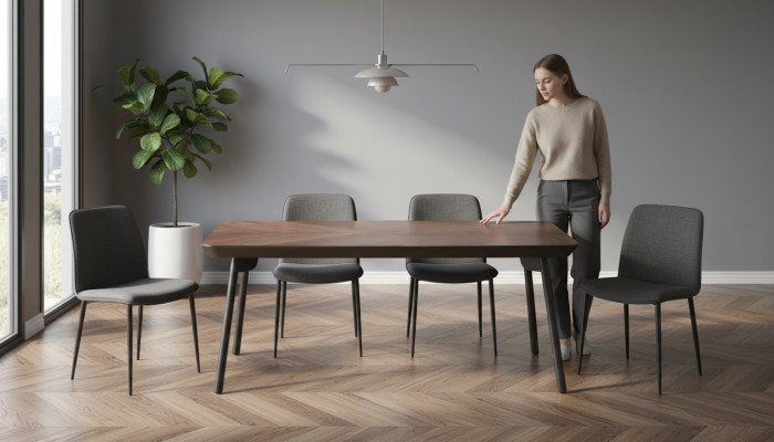 Langer Couchtisch Beistelltisch Kaffetisch Holztisch Holz Braun Brandneu