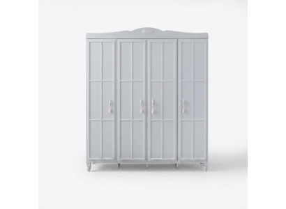 Groß Kleiderschrank Kinderschrank Schrank Holz Weiß Holzschrank Modern