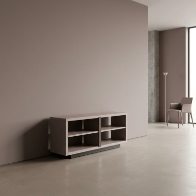 Regal Standregal Holzregal Haushaltsregal Bücherregal Holz Beige Neu