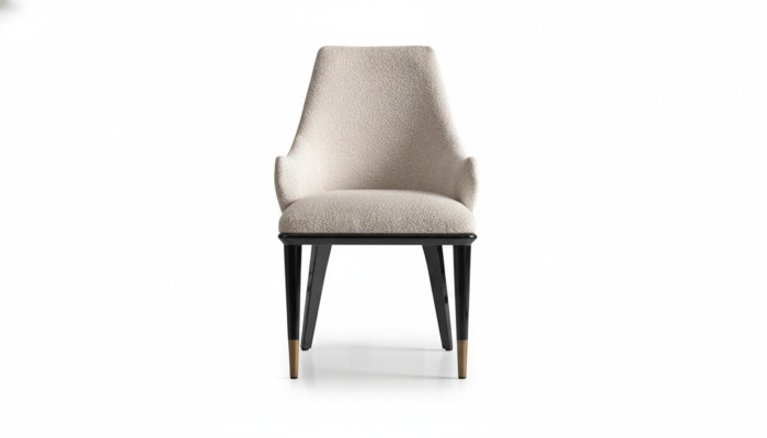 Skupina jídelních židlí Kuchyňské židle Set 2 kusy židlí Beige