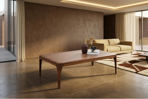 Couchtisch Kaffeetisch Sofatisch Wohnzimmer Beistelltisch Holz Braun