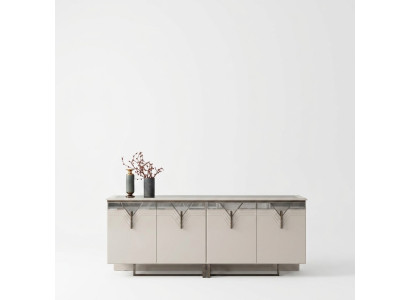 Sideboard Anrichte Holzschrank Kommode Schrank Holz Weiß Moderne