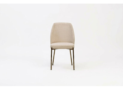 Exklusive Beige Esszimmerstühle Komplette x6 Polster Küchenstühle Set