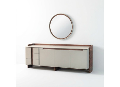 Moderní komoda Designérská obývací skříň Luxusní skříň 2 kusy