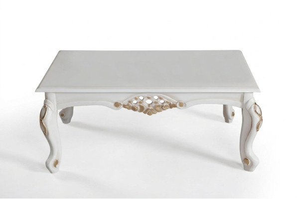 Luxusný servírovací stůl Klasické stoly Stůl Konferenční stolek Dřevo 130x80