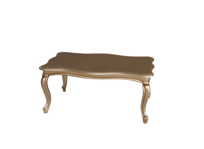 Goldener Couchtisch Tisch Beistelltisch Kaffeetisch Luxus Holz Design Modern