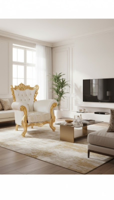 Chesterfield křeslo bílé gauče 1místné dřevo textilní pohovky čalounění nové