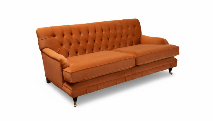 Chesterfield Design Luxus Pohovková Souprava Sedačka Křeslo Textilie Nový