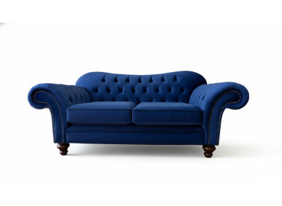 Sofa Chesterfield Design Sofa 2místná pohovka Luxus Klasický textil