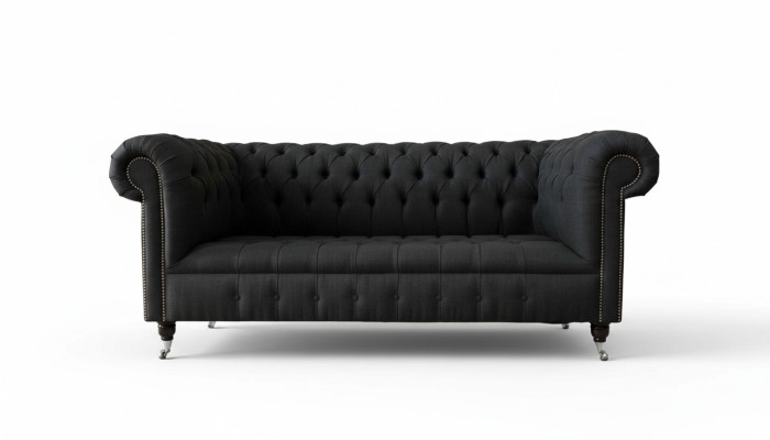 Sofa 3 Sitzer Couchen Art déco Dreisitzer Neu Textil Luxus Couch Polster