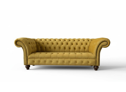 Sofa 3 Sitzer Sofas Sitz Couch Polster Chesterfield Couchen Dreisitzer Textil