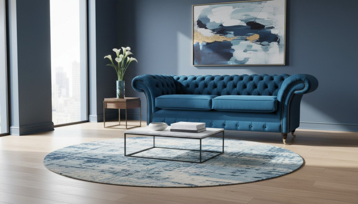 Luxus Polster Sofa Dreisitzer Couch Wohnzimmer Sitzpolster Couchen Neu