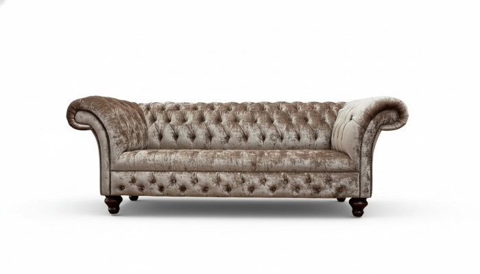 Chesterfield Sofa 3 Sitz Polster Design Couchen Sofas Modern Dreisitzer