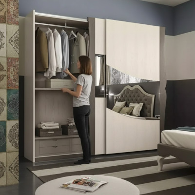 Kleiderschrank Möbel Italienische Einrichtung Schlafzimmer Schrank Neu