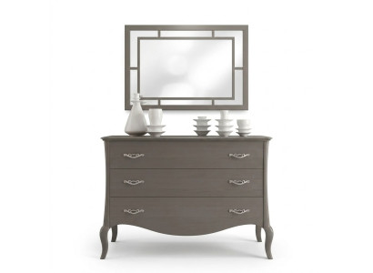 Kommode Spiegel Kommoden Schrank Luxus Regal Möbel Gruppe Neu Set 2tlg.