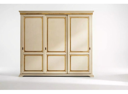 Kleiderschrank Holz Schrank Schlafzimmer Möbel Design Schränke Beige