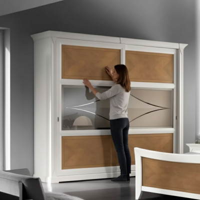 Designer Kleiderschränke Möbel Wohnen Möbel Holz Kleiderschrank Weiß
