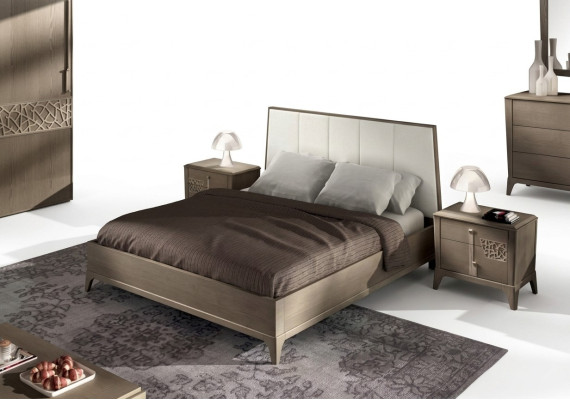 Design Schlafzimmer Sets Bett 2x Nachttische Klassischer Luxus Möbel