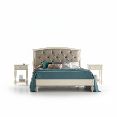 Bett 2x Nachttische 3 tlg. Schlafzimmer Set Design Modern Luxus Gruppe