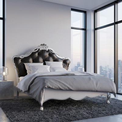 Bett Polster Design Luxus Doppel Betten Schlaf Zimmer Italienische Möbel