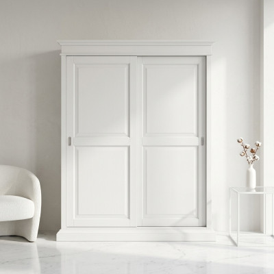 Kleiderschrank Italienische Holzmöbel Schränke Holz Schlafzimmer Luxus