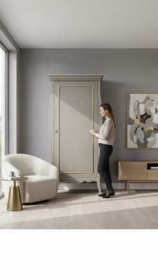 Kleiderschrank Schlafzimmer Holz Schrank Klassisch Stil Schränke Luxus