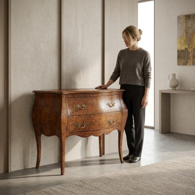 Italský nábytek Braun komoda Design nábytek dřevo ložnice nový