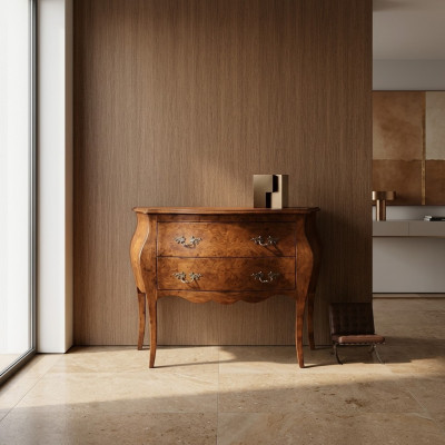 Italský nábytek Braun komoda Design nábytek dřevo ložnice nový