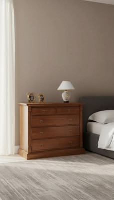 Sideboard Kommode Anrichte Schrank Kommoden Holz Design Schlafzimmer Neu Šatník s šuplíky Skříň Komody Dřevo Design Ložnice Nový