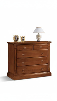 Sideboard Kommode Anrichte Schrank Kommoden Holz Design Schlafzimmer Neu Šatník s šuplíky Skříň Komody Dřevo Design Ložnice Nový