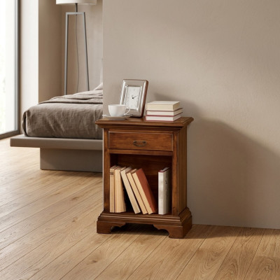 Noční stolky Konzole Přistýlka Stůl Nový Noční konzoly Dřevo Design Nový